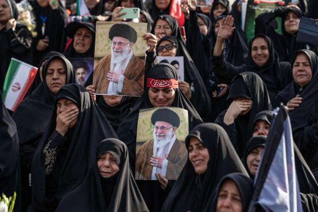 Huge crowds throng Tehran for Khamenei funeral ceremonies