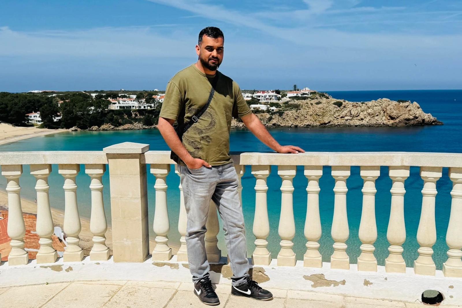 Mohammad's body was found days after his son drowned. Photo: Facebook