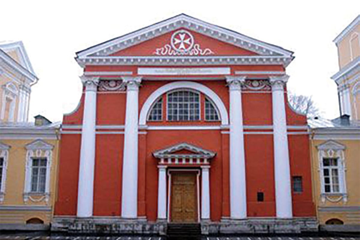Chapel of the Order of Malta at Vorontsov Palace in St Petersburg, built in 1798.