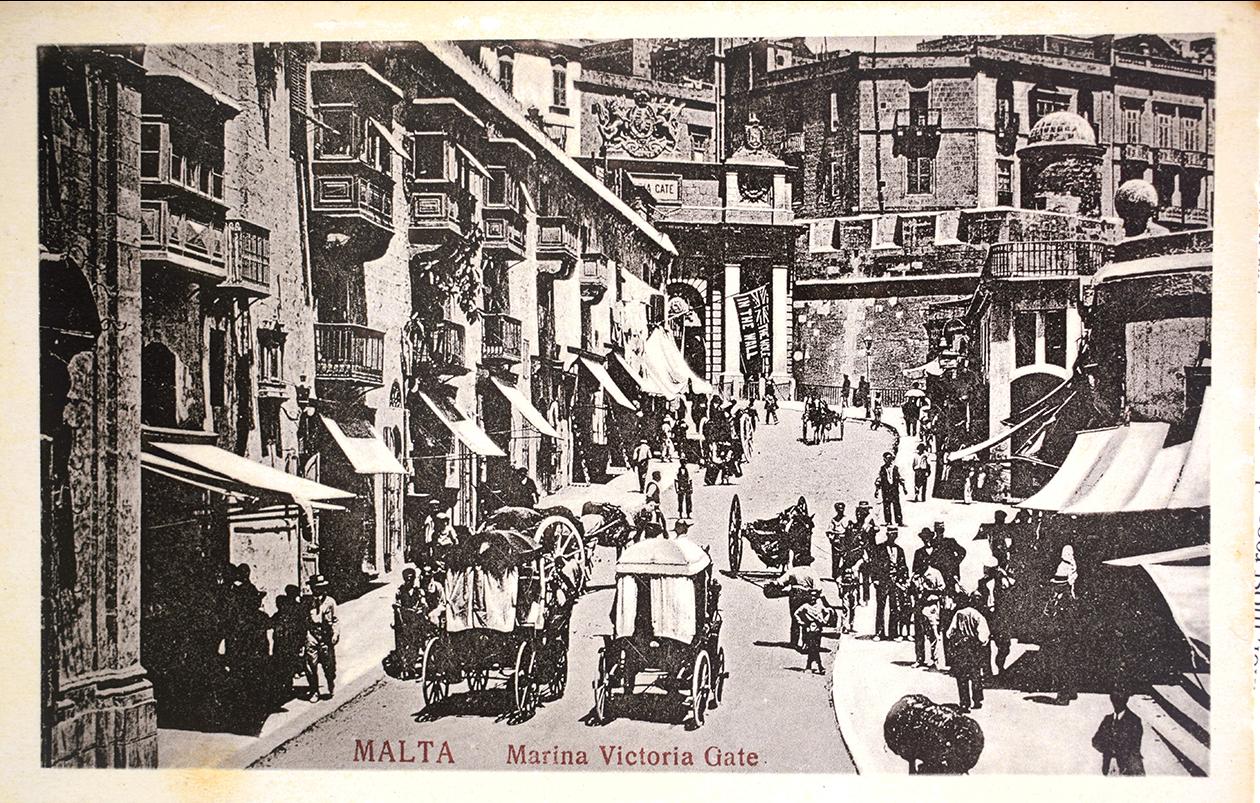 A view of Marina Hill and Victoria Gate.