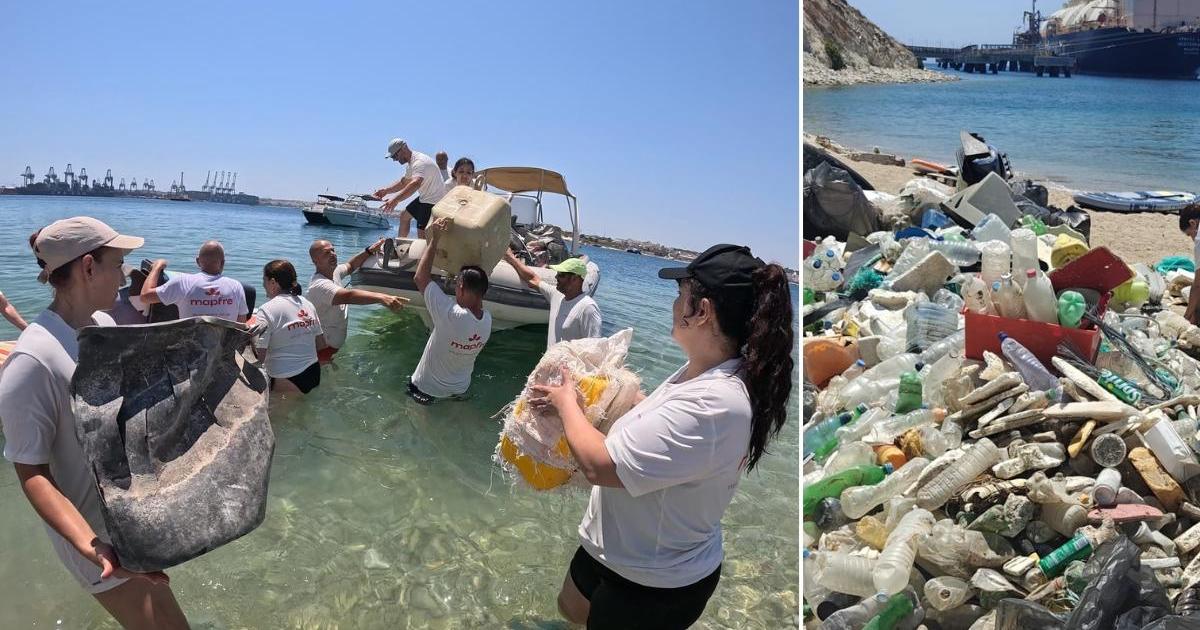Volunteers retrieve more than 800kg of rubbish from Delimara coast