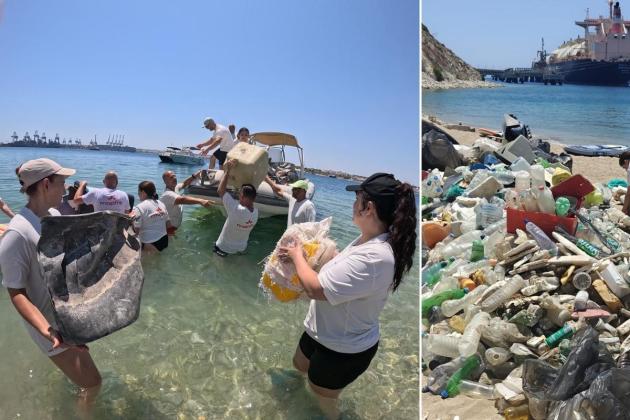 Volunteers retrieve more than 800kg of rubbish from Delimara coast