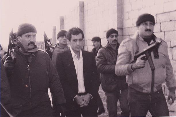Hijacker Ali Rezaq (centre) is still serving a prison sentence in the US.