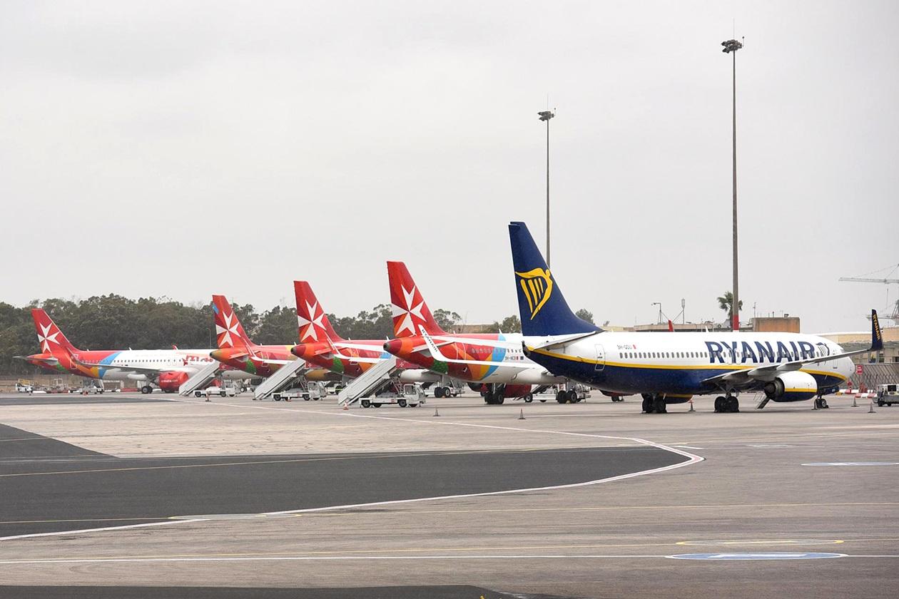 Air Malta&rsquo;s economy seating package is inferior to Ryanair&rsquo;s by at least two simple criteria. Photo: Chris Sant Fournier