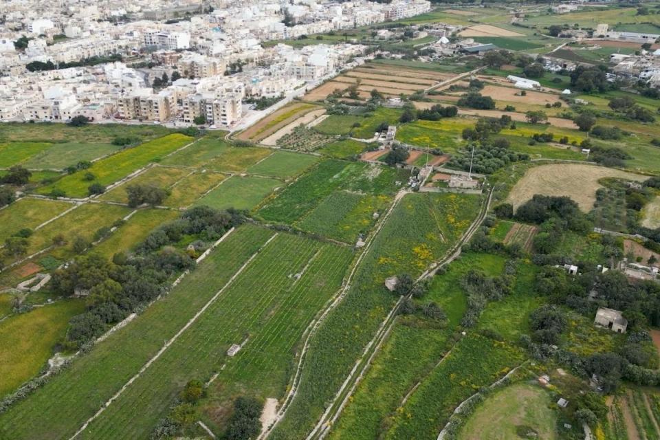 The large site near Bulebel which will continue to be used for agricultural purposes. 