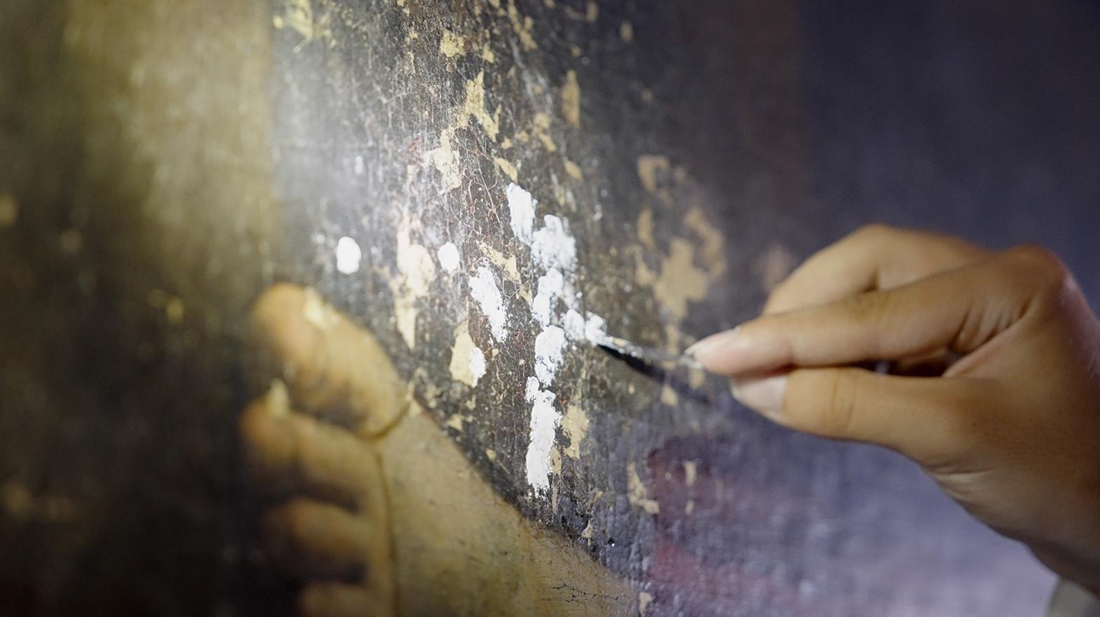 Application of filler in paint losses.