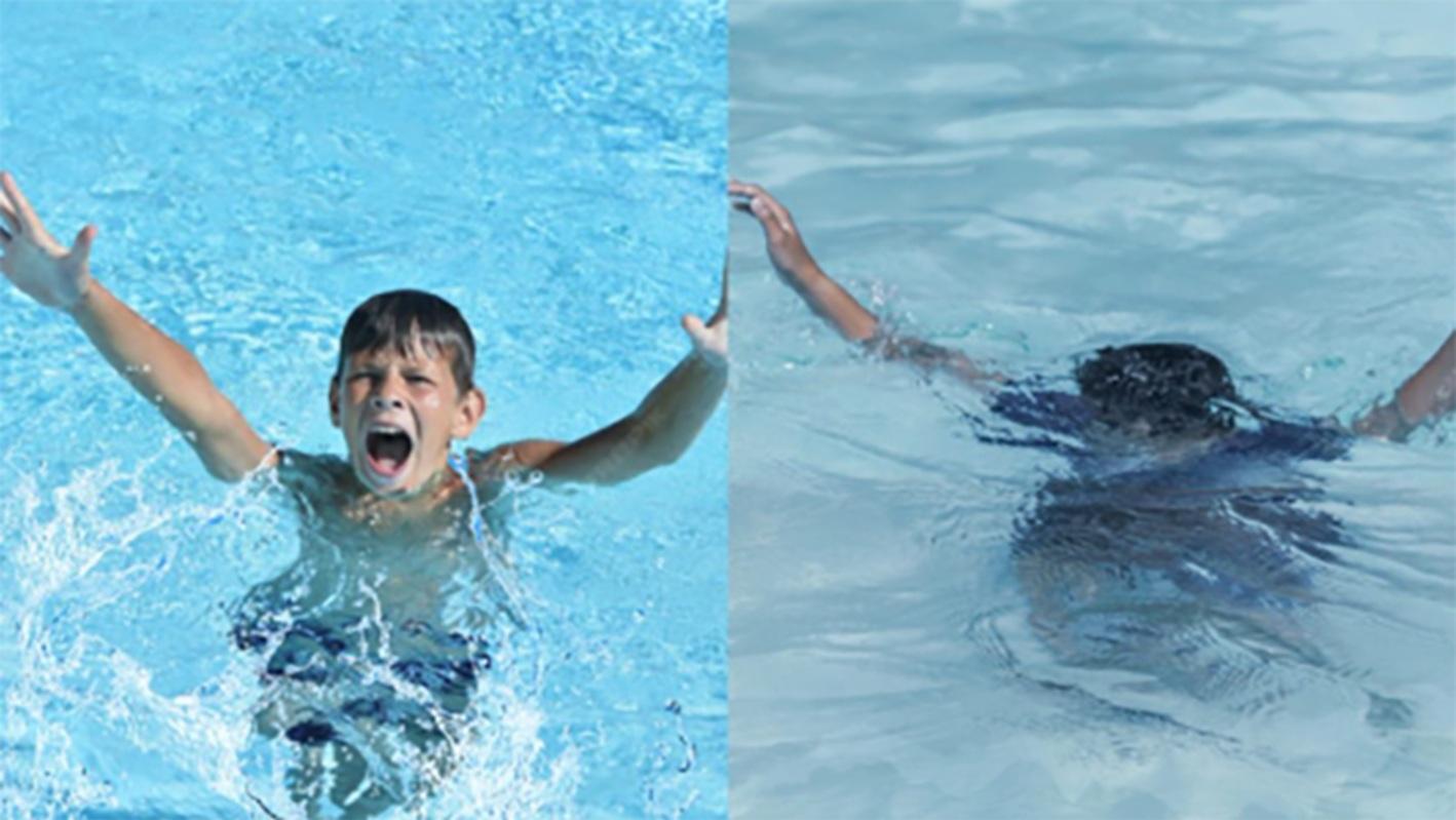 Drowning involves little splashing, no waving or yelling. Sometimes the person is only 20 to 60 seconds at the surface before submerging.