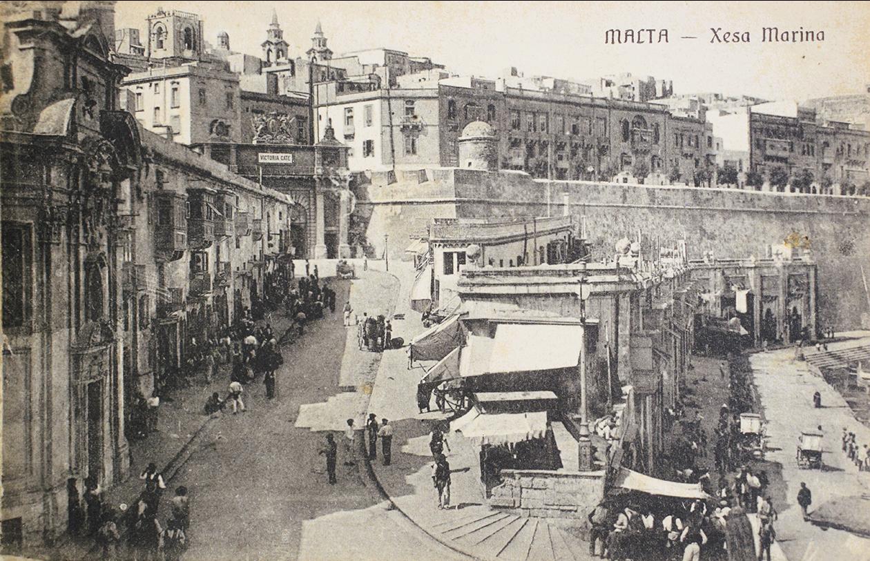 Another view of Marina Street, where Antonio Micallef had his business premises.