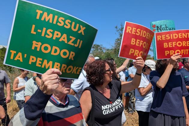 Pembroke residents' anger at PL/PN consensus on land for football complex