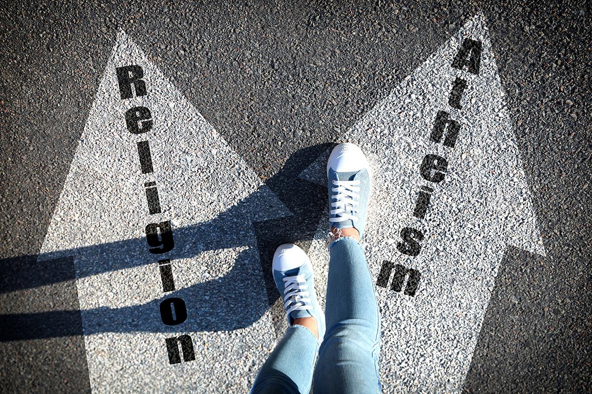 There are moral and amoral religious people as there are atheists. Photo: Shutterstock.com