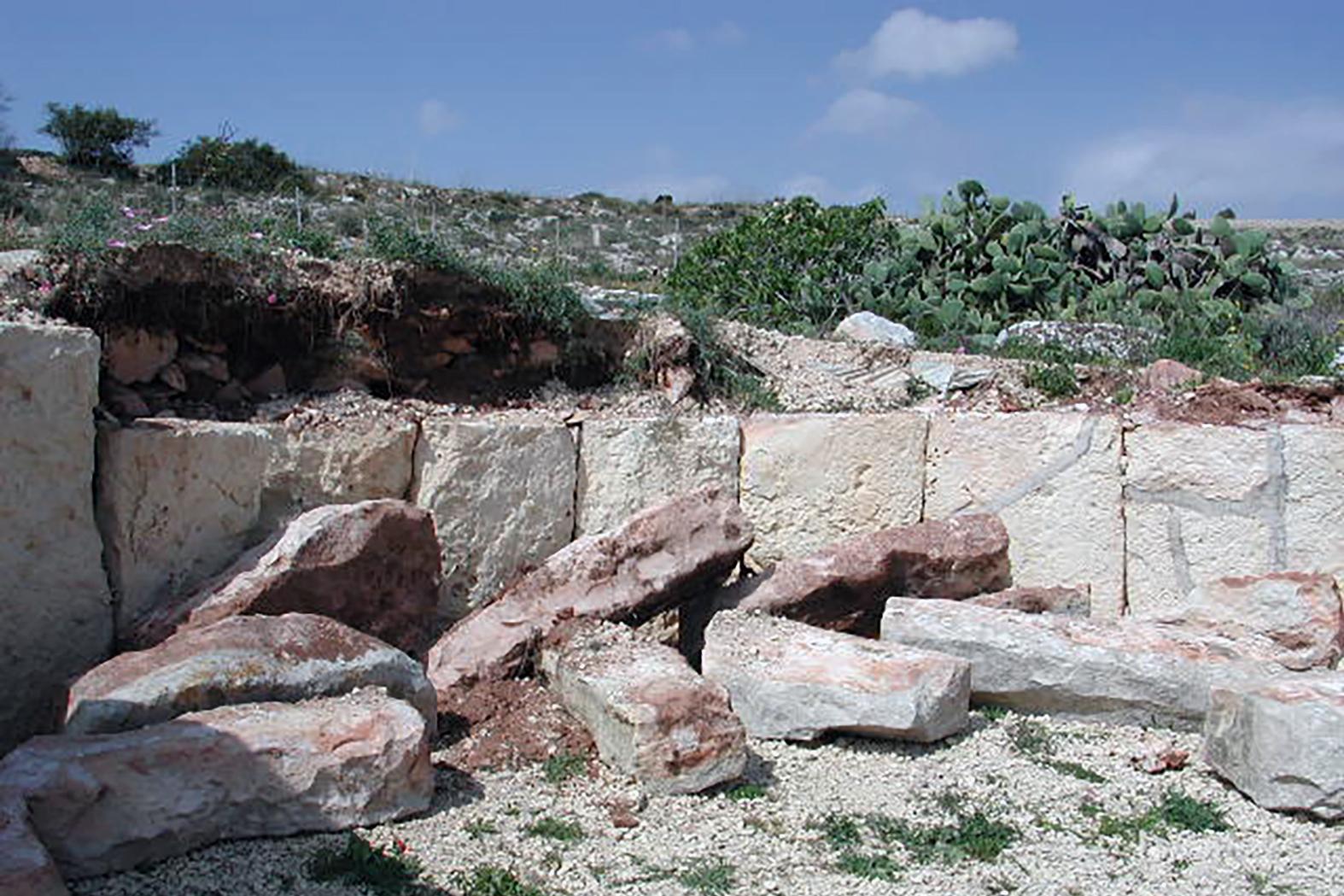 Mnajdra suffered severe damage.