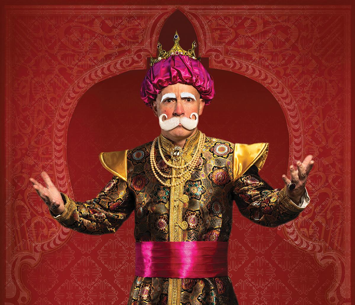 Max Dingli as Sultan.
