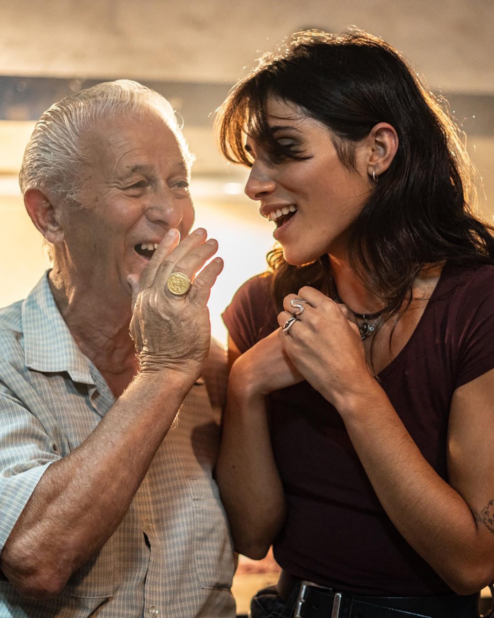 Stars of Żejtune, Nenu Borg and Michela Farrugia.