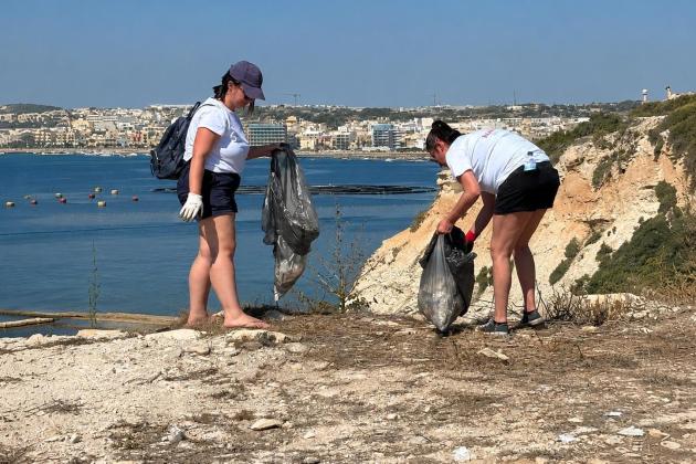 Almost 450kg of waste collected in Marsaxlokk clean-up