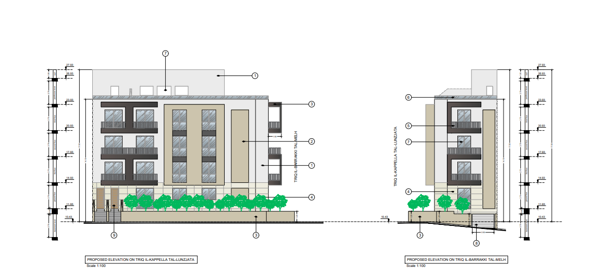 A render of the development. Photo: PA