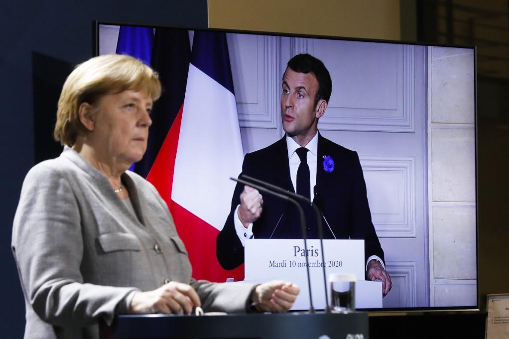 Angela Merkel and Emmanuel Macron: Berlin and Paris have not always seen eye-to-eye in recent years. Photo: AFP