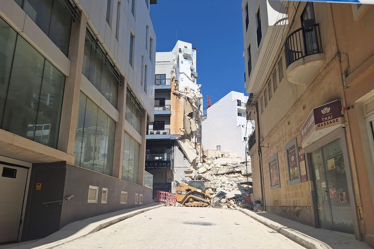 What remains of Tania Flats. Photo: Emma Borg