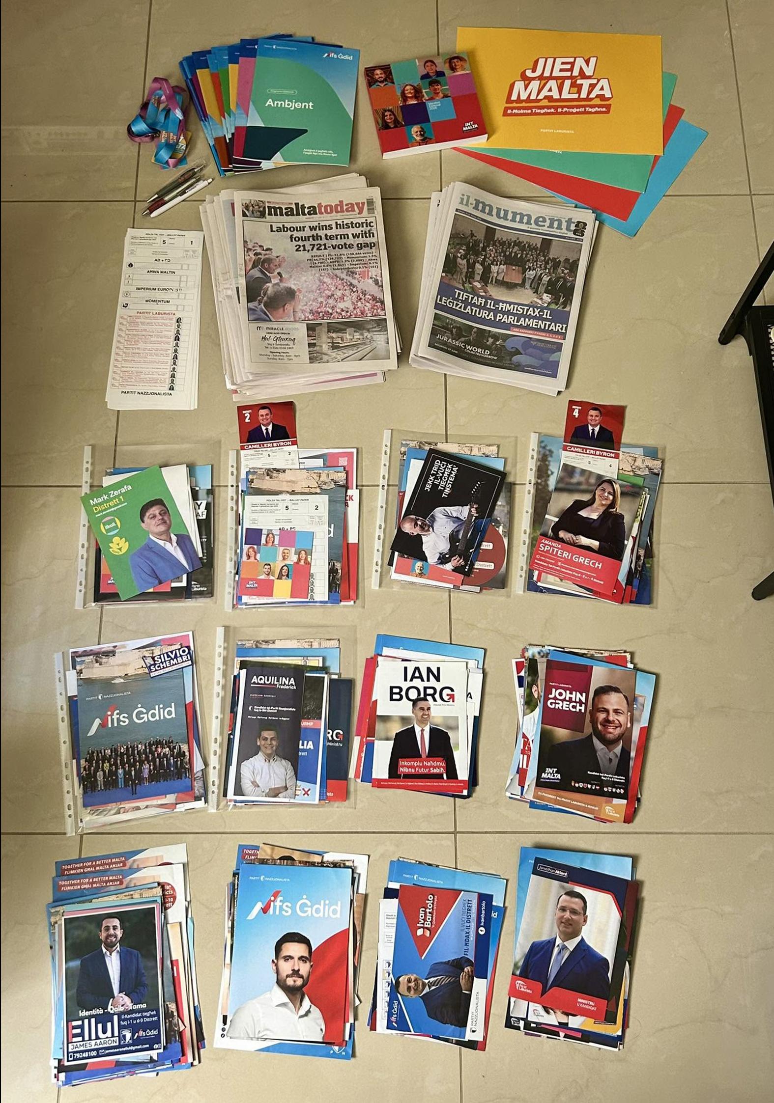 Dalli's 2026 election collection photo. Photo: Facebook