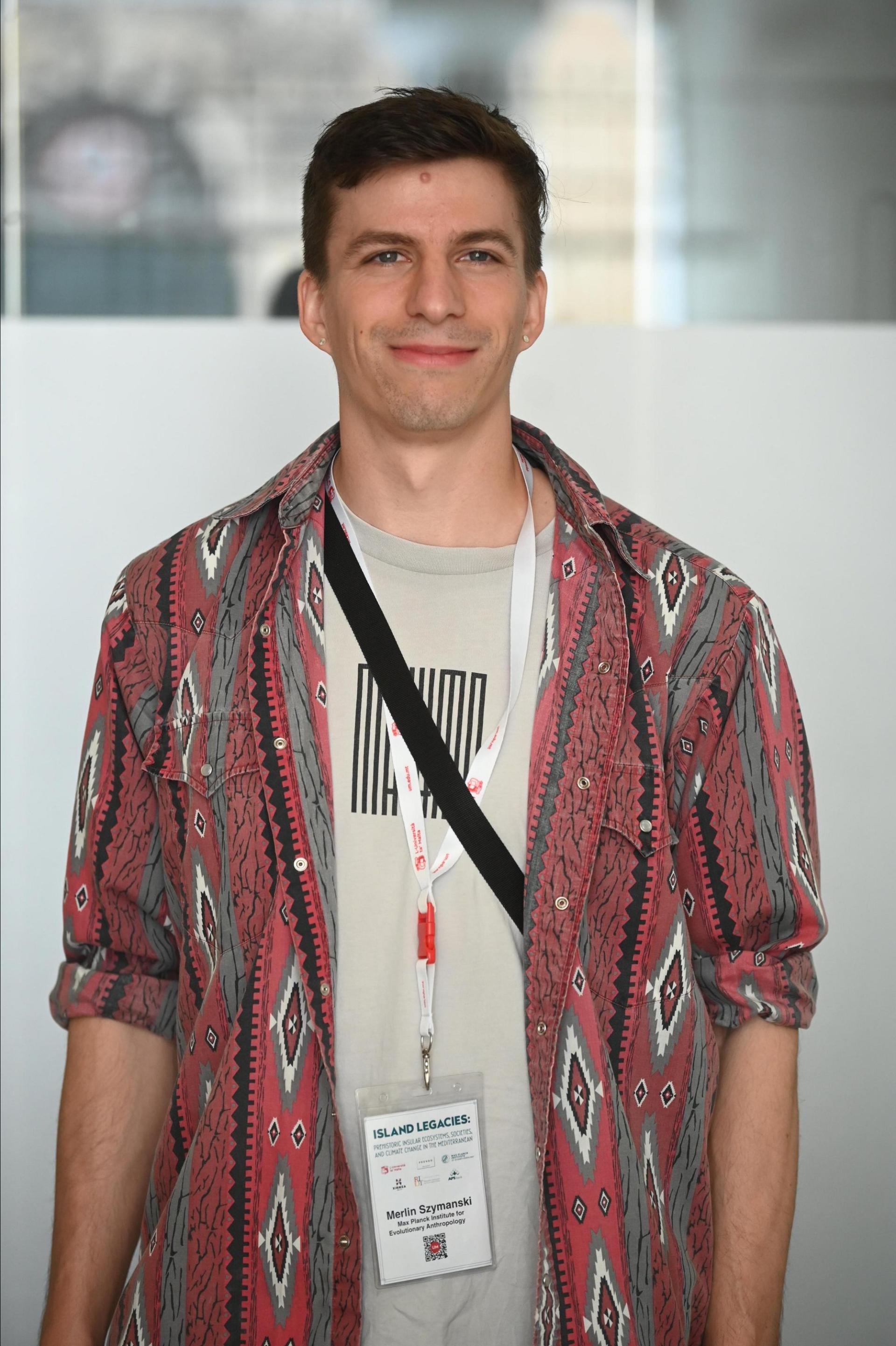 Merlin Szymanski is piecing together human DNA from soil. Photo: Jonathan Borg
