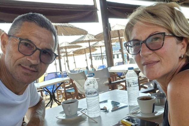 'If we die, we die together', thought wife of man nearly sucked out of plane
