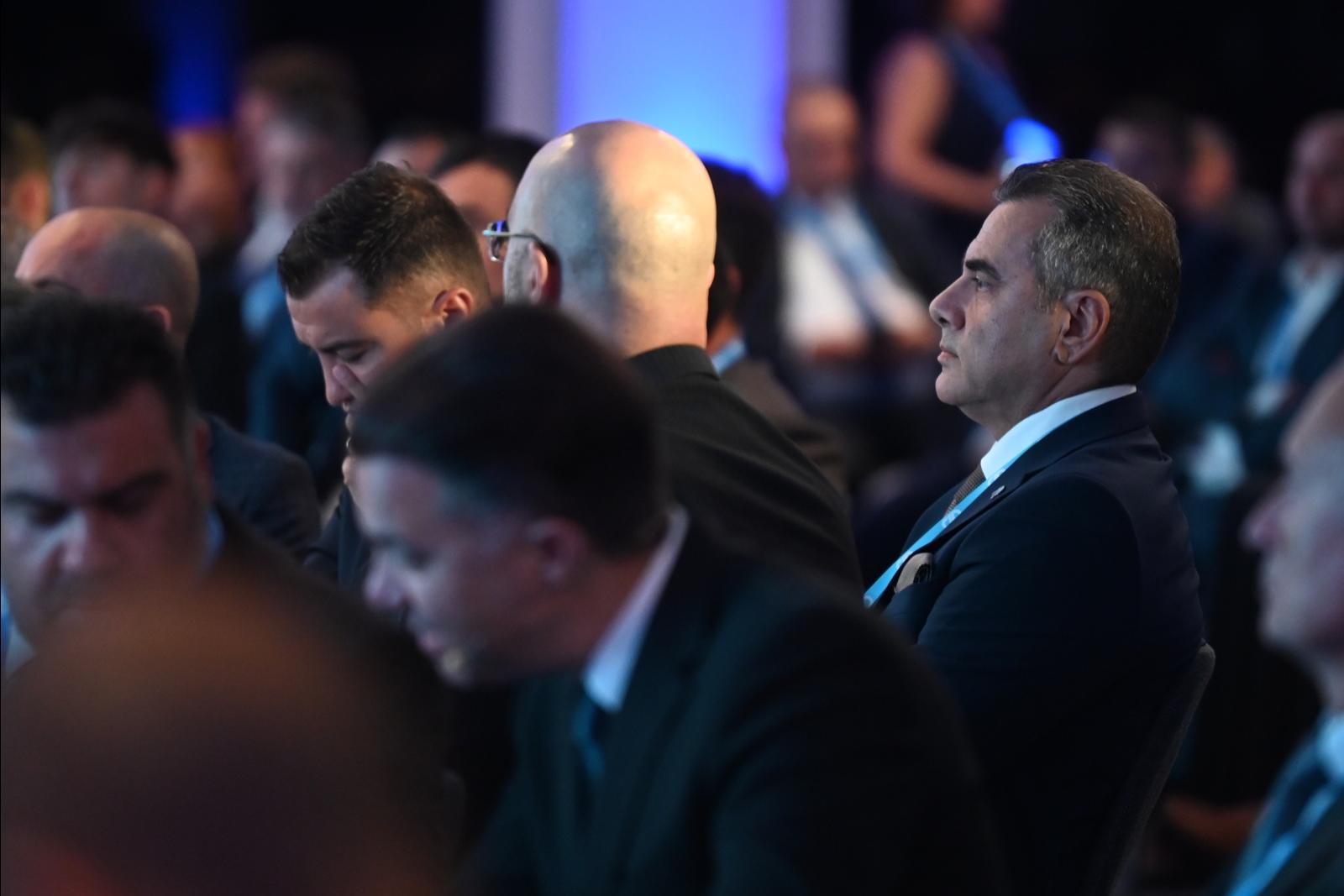 Delphi Alliance CEO Christos Christodoulou (R). Photo: Jonathan Borg.
