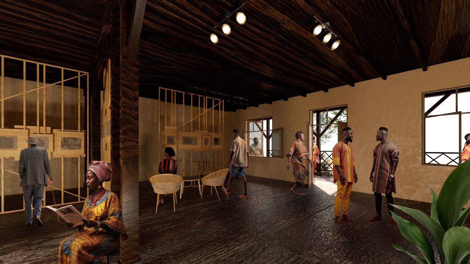 The proposed school interior.