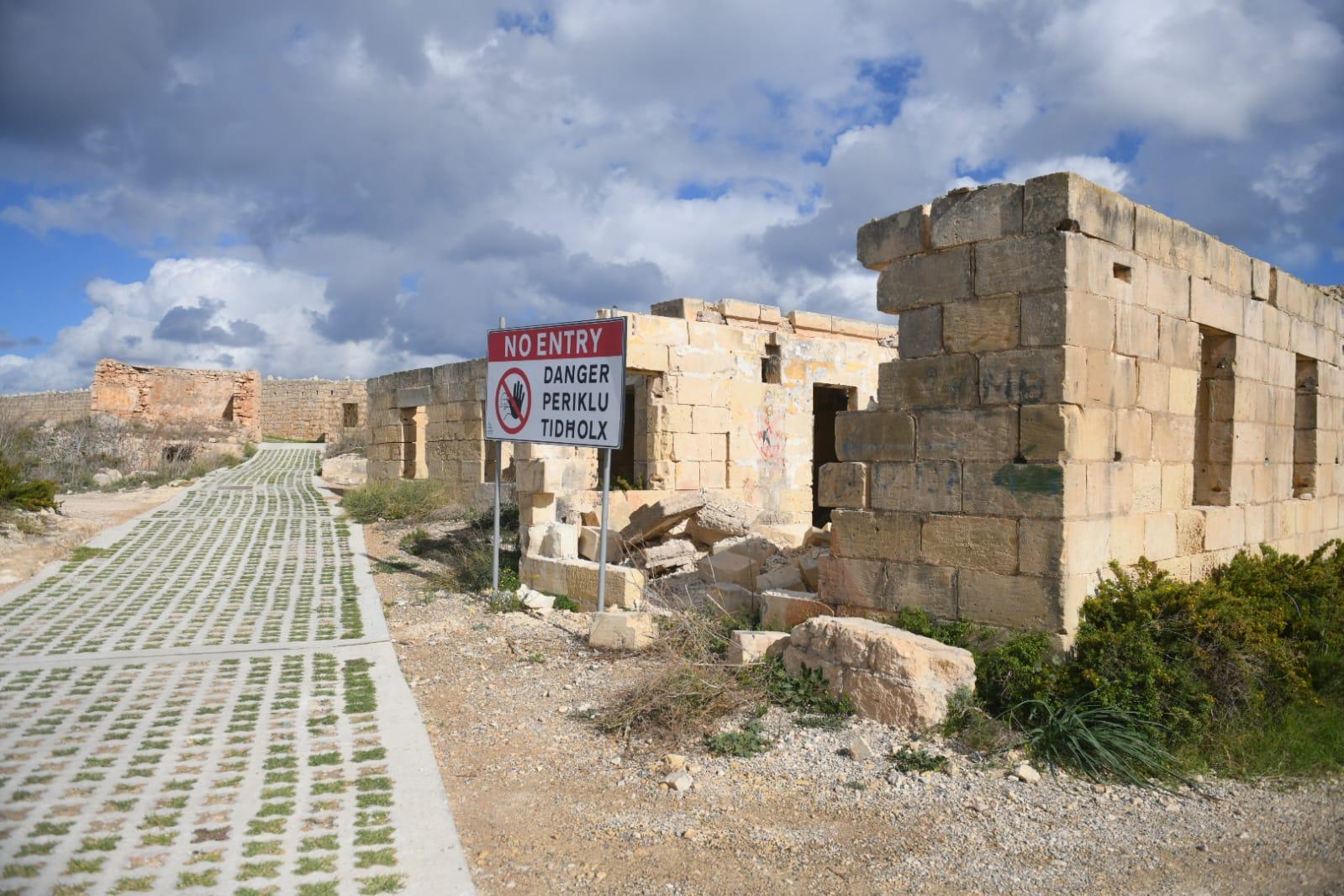 The fort is in the area of Selmun in Mellieħa. Photo: Matthew Mirabelli