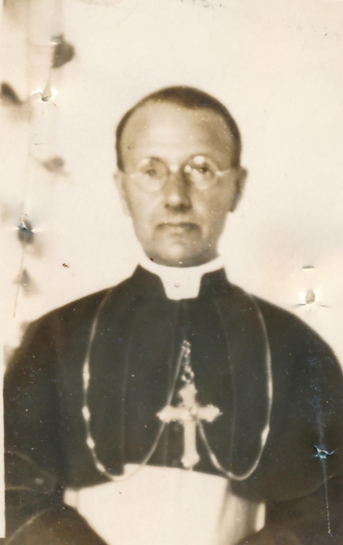 Bishop of Gozo Michael Gonzi in 1933. Photo: National Archives of Malta