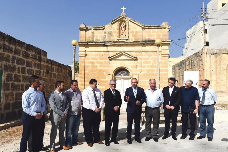 The government announced a restoration project for the chapel in 2019, by which time the PA had already approved plans for the apartments.