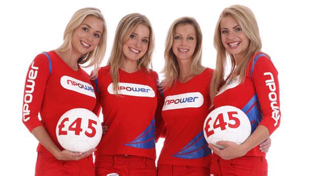 npower sponsors the English football league.