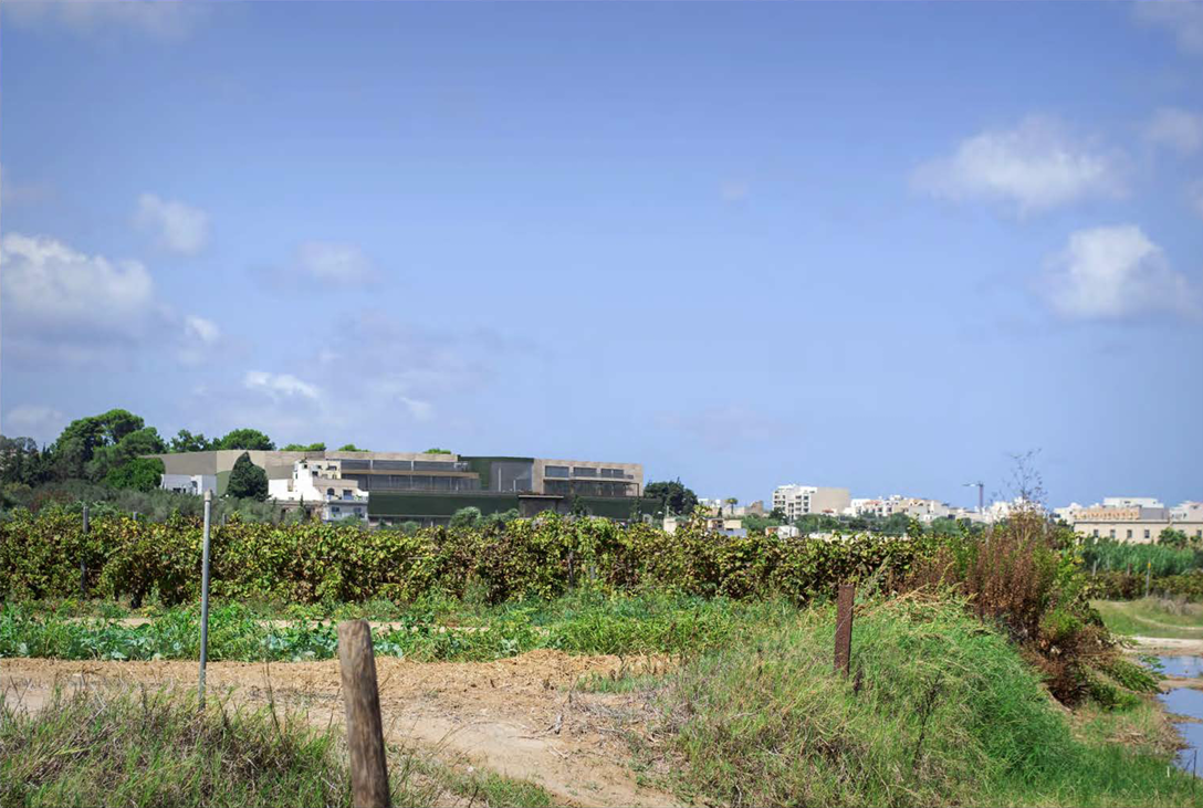 A visual render of what the development will look like. Photo: PA