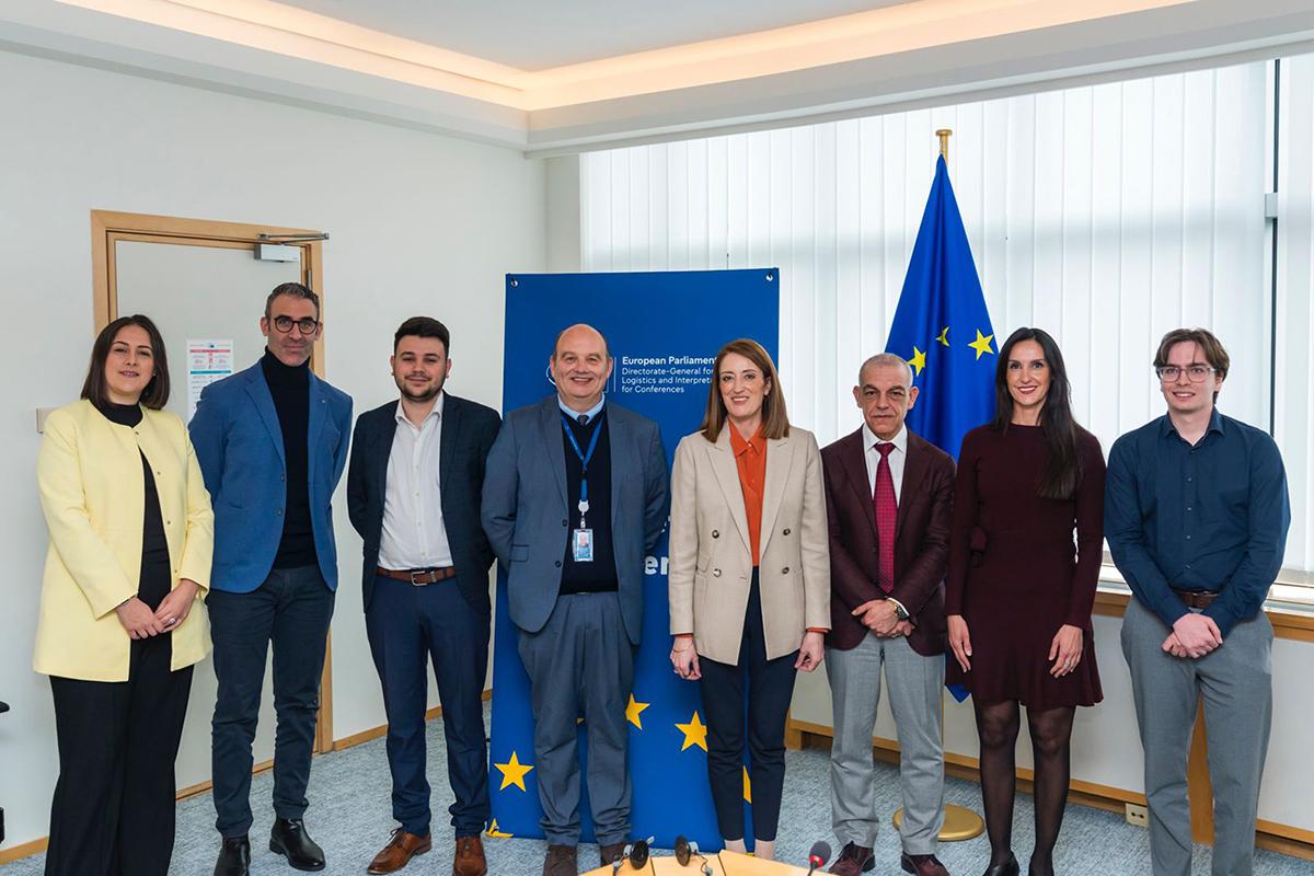 Four translators have reskilled as interpreters to help fill a gap in Maltese interpretation services at the European Parliament. Photo: European Parliament