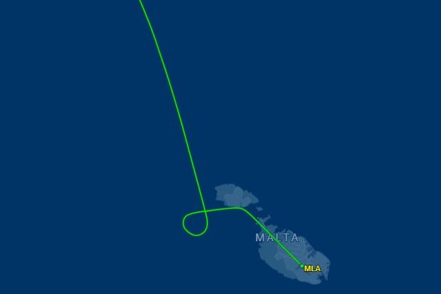 Screenshot: flightaware.com