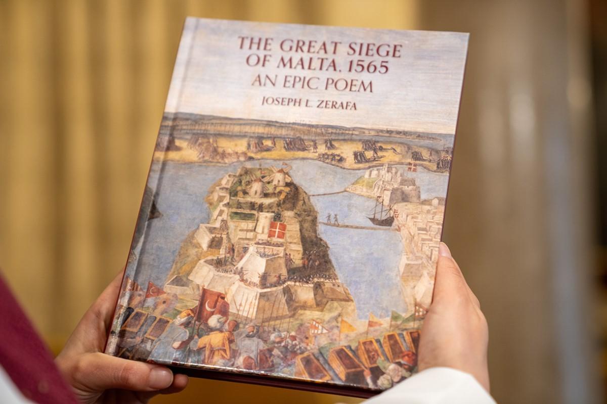 The cover of The Great Siege of Malta, 1565: An Epic Poem.
