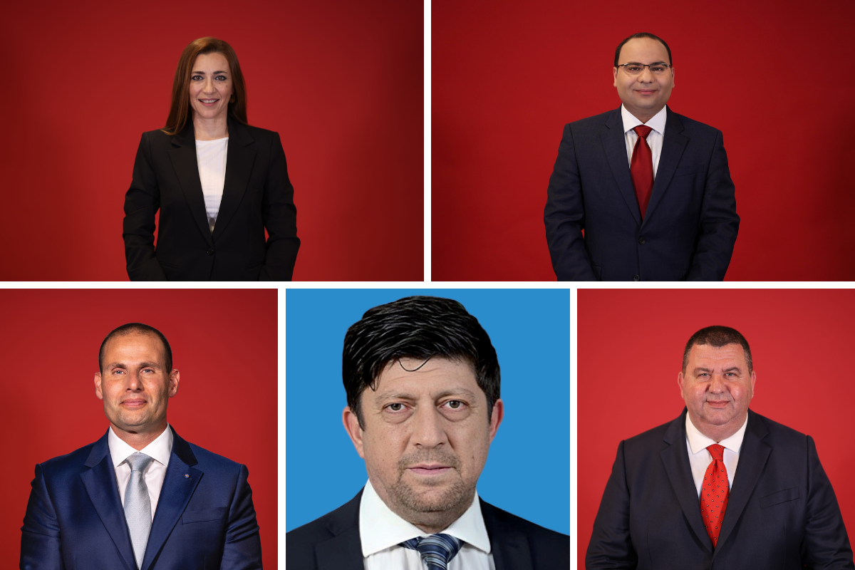 The candidates elected on district 2.