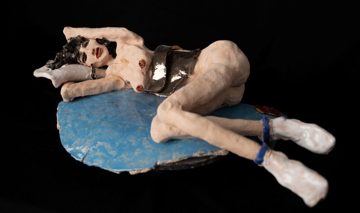<em>Reclining Nude</em> by Antoine Paul Camilleri