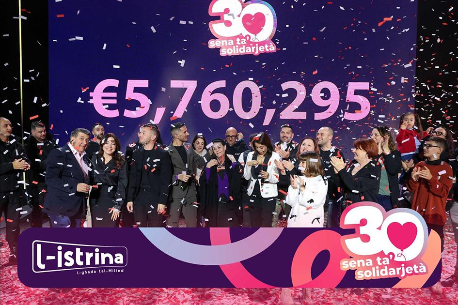 The annual L-Istrina telethon raises funds for the Malta Community Chest Fund. Photo: Facebook