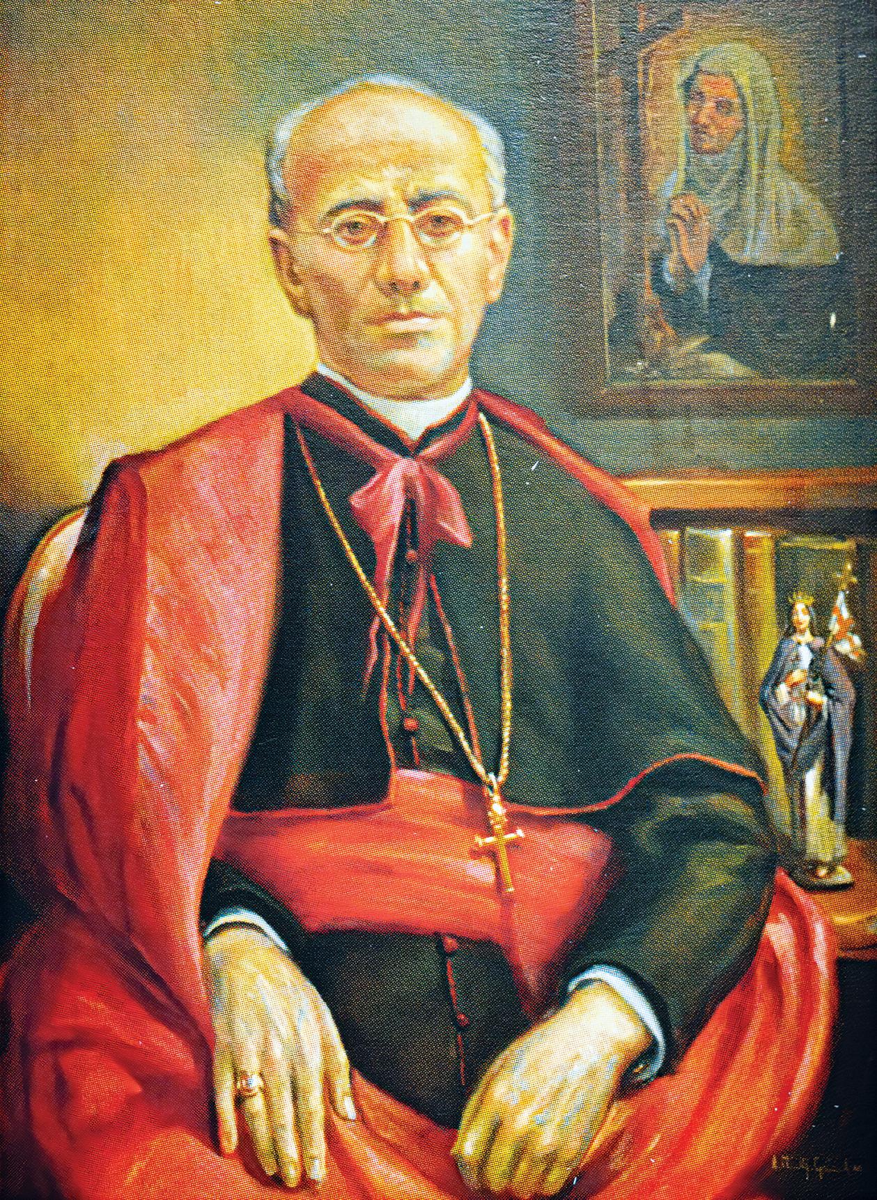 <em>Portrait of Monsignor Isidoro Formosa</em>, oil on canvas
