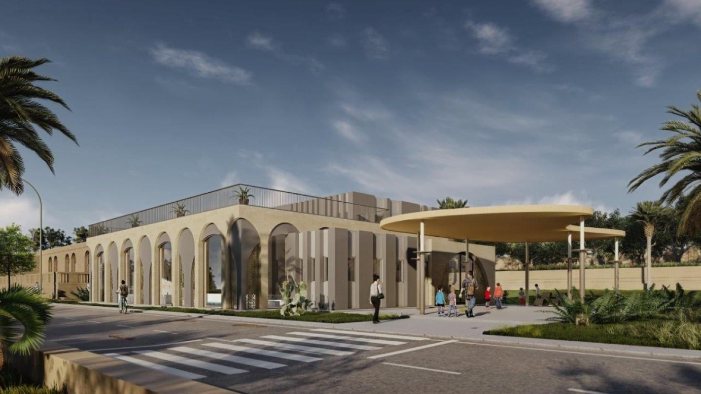 Artist&rsquo;s impression of the San Miguel Primary Education Resource Centre in Pembroke.