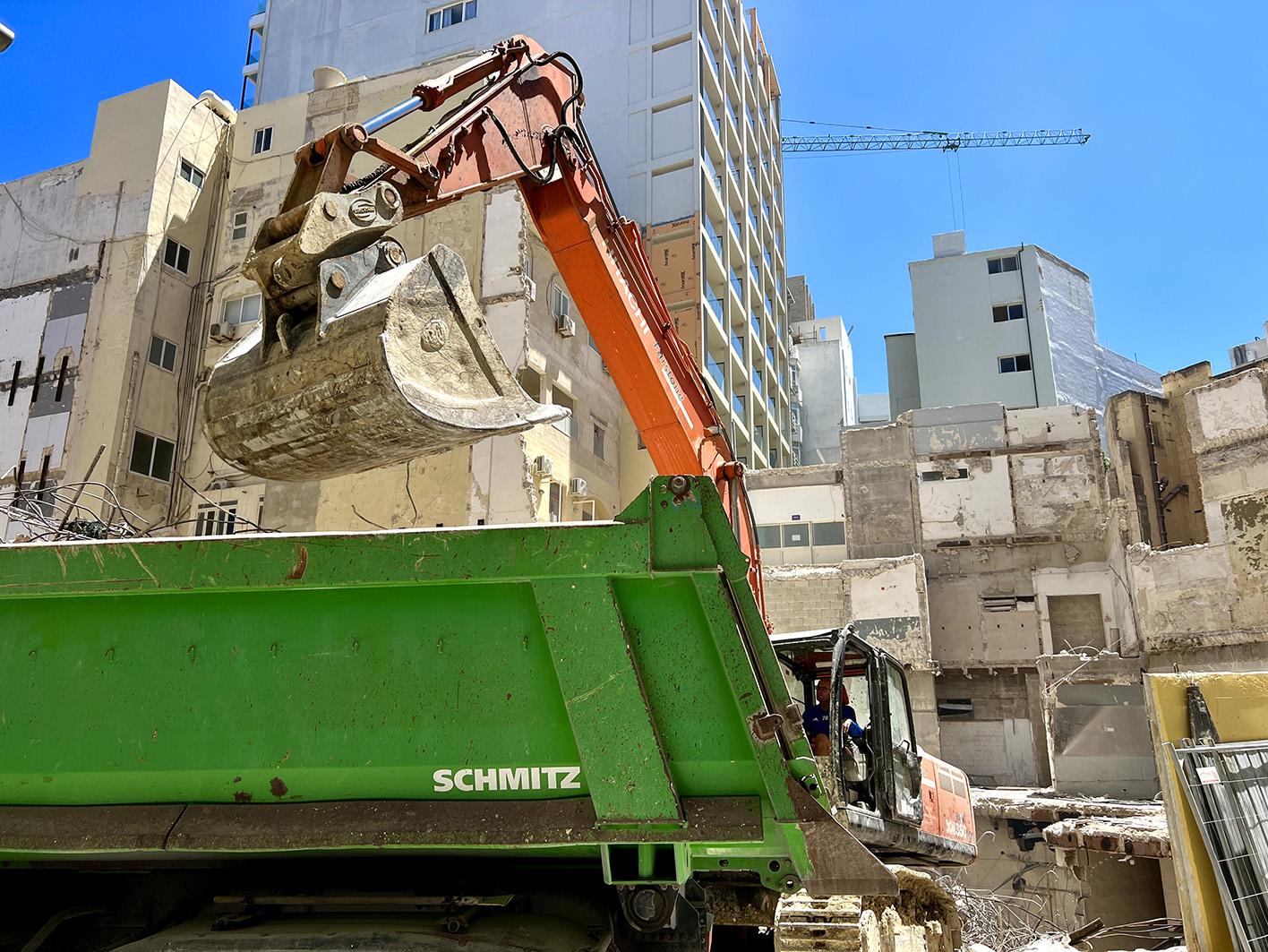 Construction in Sliema is continuous. File photo: Times of Malta