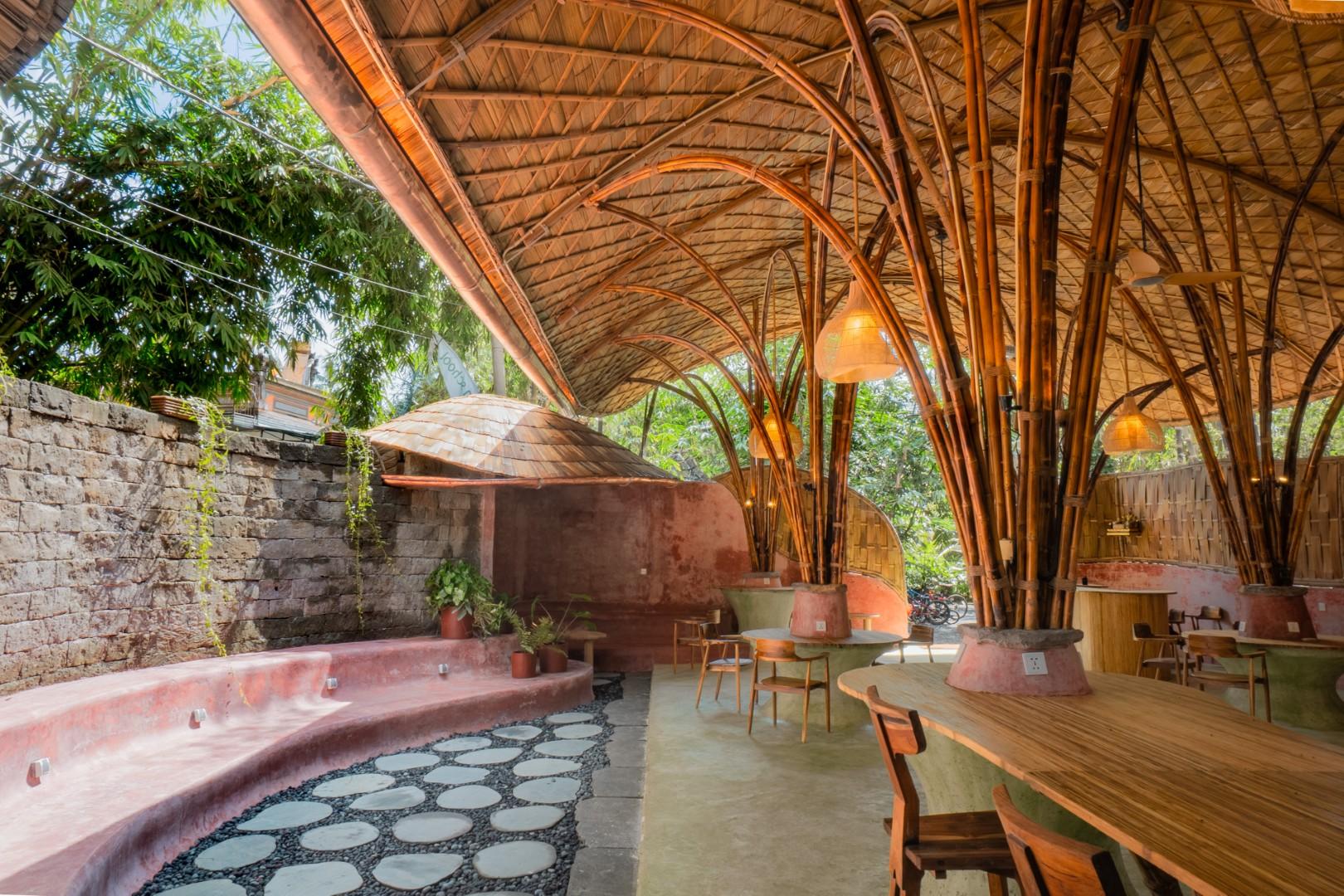 The Living Bridge interior seating. Photo: Mizzi Studio