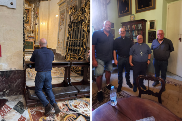 DJ-priest Padre Guilherme spotted praying ahead of Għaxaq Music Festival