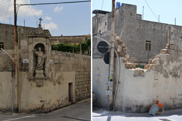 Joseph Portelli is dismantling two historic niches in Qormi, and here's why