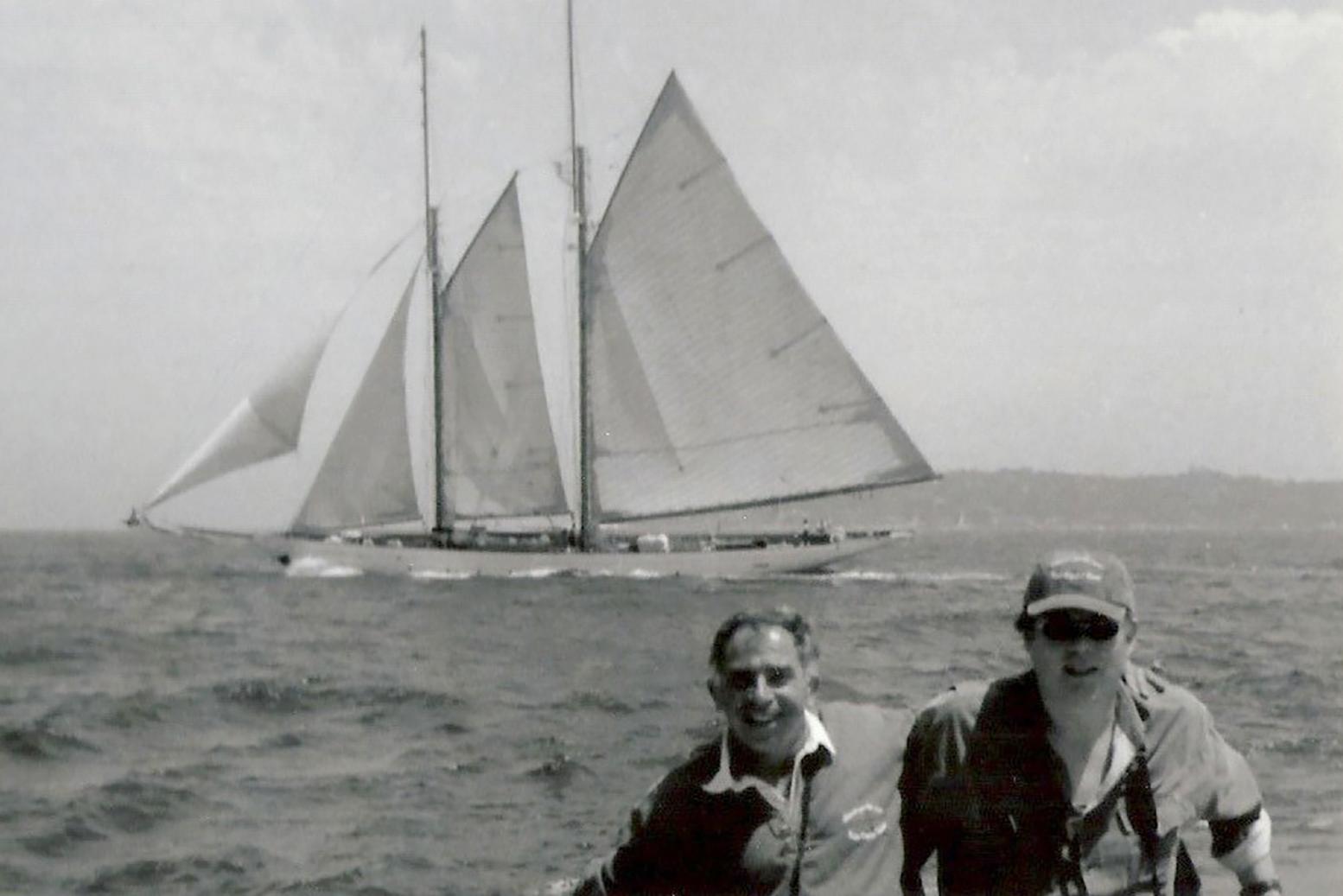 Sailing Yacht Orient, on June 28, 2001, 1st edition of Troph&eacute;e Bailli de Suffren.