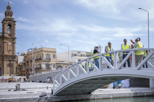 Msida Creek square and waterfront to open in time for parish feast