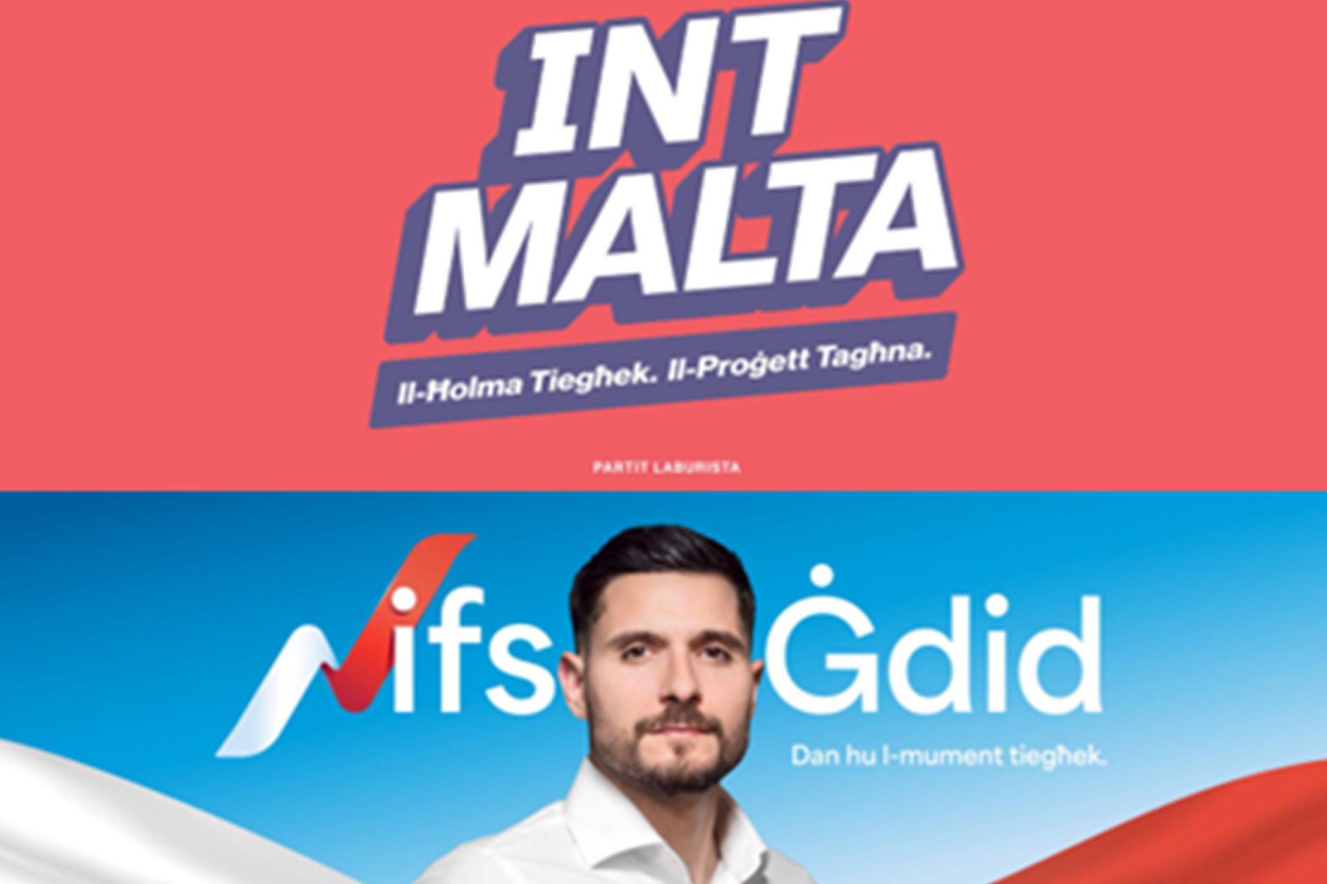The election slogans have been unveiled.