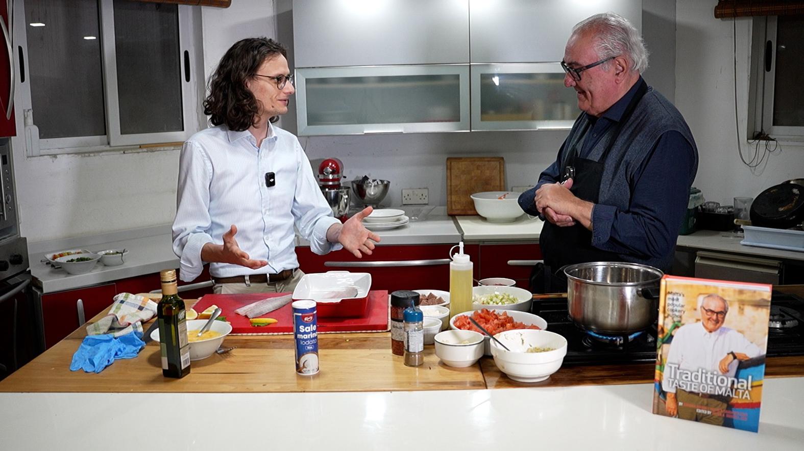 Anton Dougall spoke to Mark Laurence Zammit from his kitchen. Photo: Antoine Farrugia Lauri