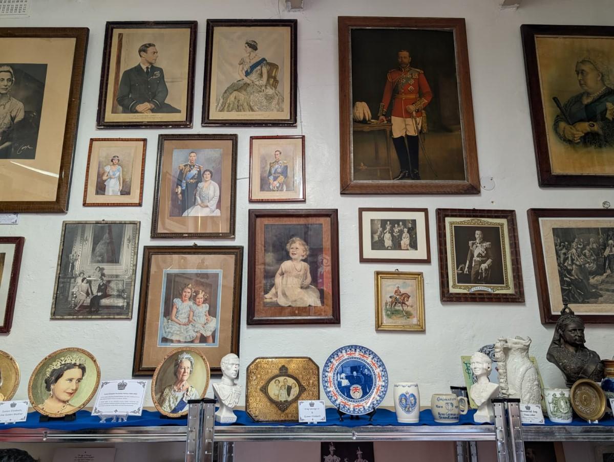 The small Crown Heritage Museum is packed tight.