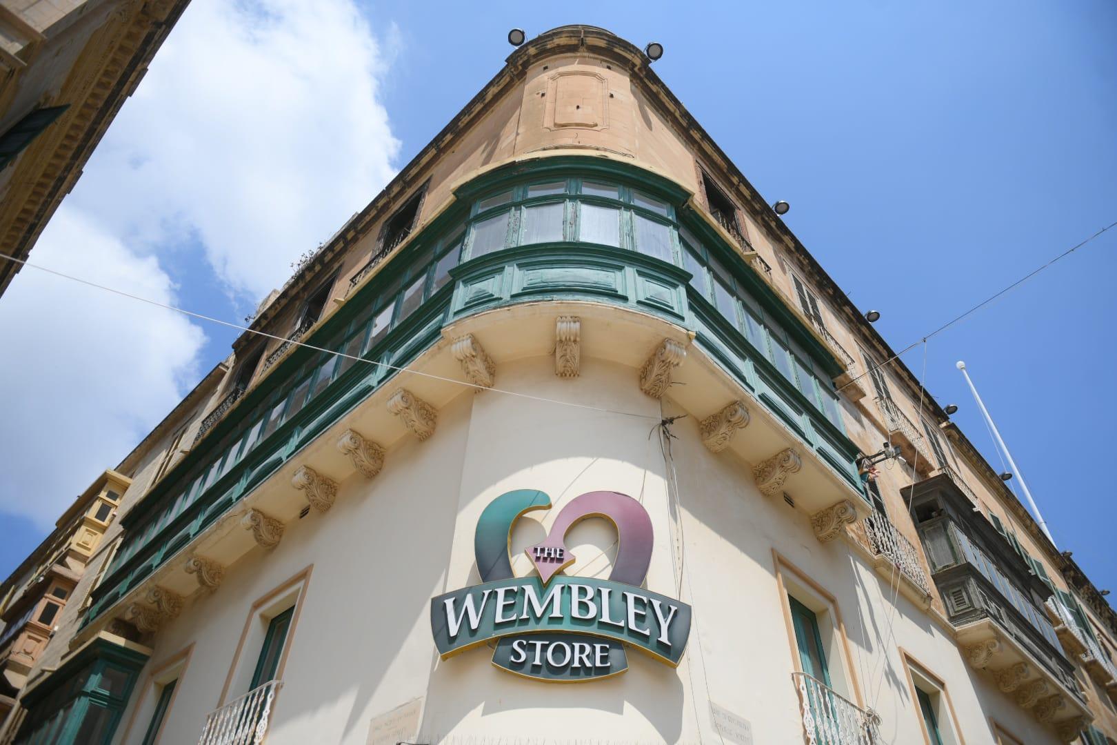 The corner shop still standing today.