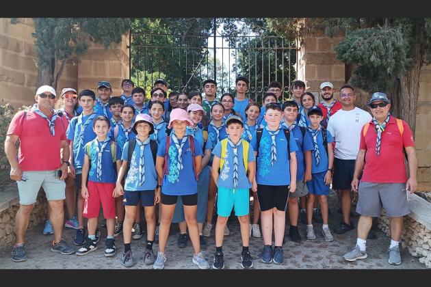 Mosta scout group visits Gozo